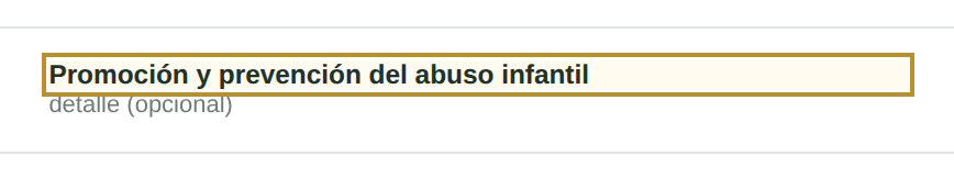 Al tocar un texto queda con borde dorado: ahí ya se puede escribir encima.